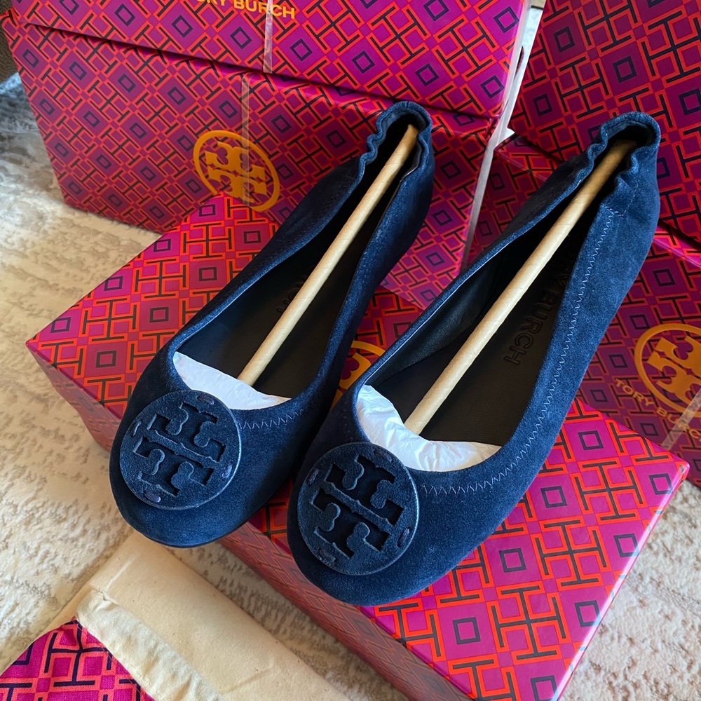 Tory Burch MINNIE Travel Ballet Flats